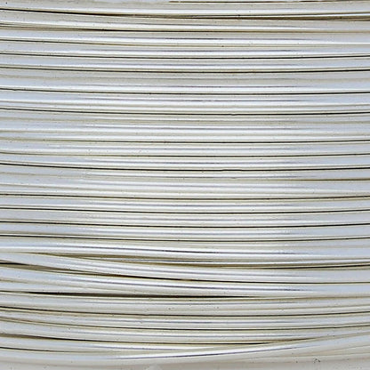 The Beadsmith Wire Elements Craft Wire – Tarnish Resistant, Soft Temper, Round, Silver Color – 0.32mm, 28 Gauge, 15 Yard Spool – Jewelry Making, Wire Wrapping, Floral, & Other DIY Crafts