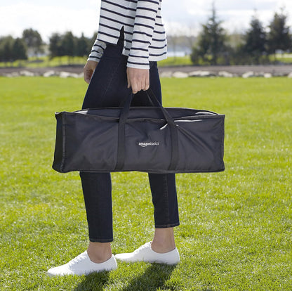 Amazon Basics Ladder Toss Game Set, Red/Blue