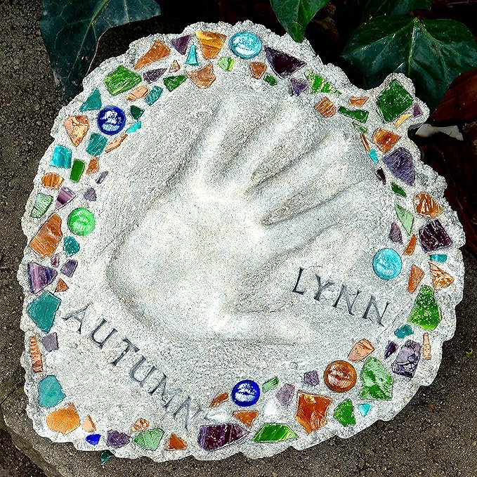 Mosaic Stepping Stone Kit, Leaf